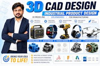 3d cad design industrial product design mechanical cad modeling for 3d printing