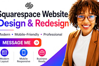 squarespace website squarespace redesign squarespace design business website seo