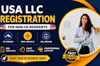 register your US llc registration new mexico llc ein for non us residents