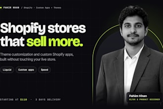 build a custom shopify app and customize your shopify theme