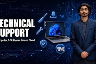 provide remote technical support for your computer or software issues