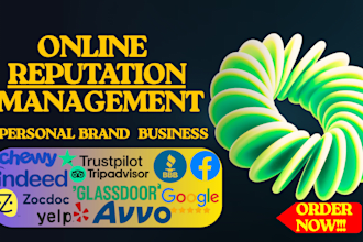 do ORM, online reputation management and brand reputation management