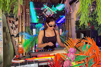 create a custom dj mix and playlist for your event