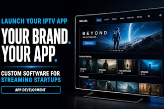 build a white label app, iptv app, streaming app or ott app in 7 days