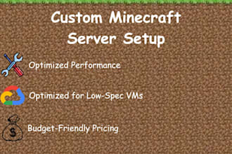 make you a highly optimized minecraft server