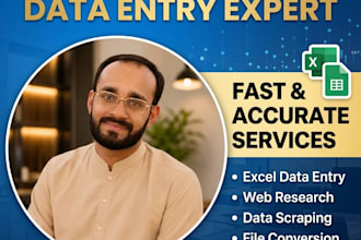 be data entry specialist