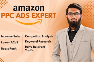setup, manage and optimize amazon PPC campaigns and amazon PPC ads campaign