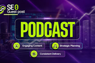 build high authority podcast backlinks