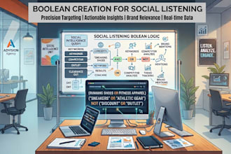 do social listening, research and insights reports for you