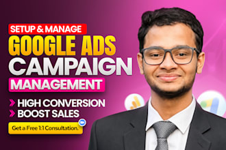 run google ads adwords PPC search campaign for ecommerce and local businesses