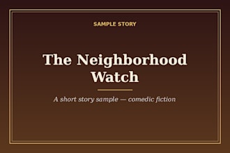 write a custom short story for you