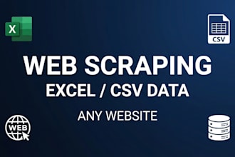 web scraping of product prices, leads, competitor data