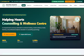design an lms online course website for your school