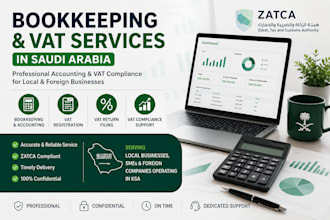 do your ksa bookkeeping and vat