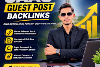 provide high quality saas guest post backlinks
