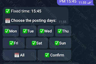 build a safe telegram auto posting bot for your groups