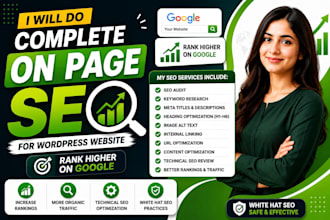 do complete on page SEO for wordpress website