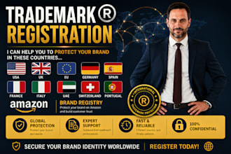 file trademark registration in US UK euipo germany australia, trademark search