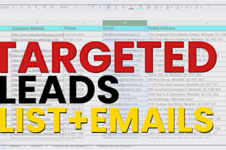 find client for your business built prospect email list