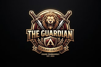 design a powerful tournament logo for your event