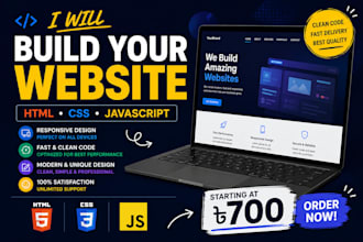 make responsive and functionable websites