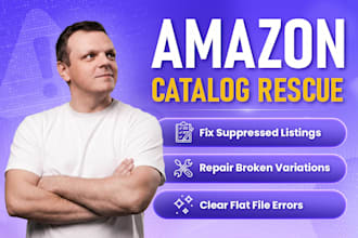 fix amazon suppressed listings, variation errors and flat file errors