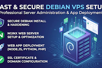 install your vps and configure it