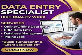 professional data entry and excel services