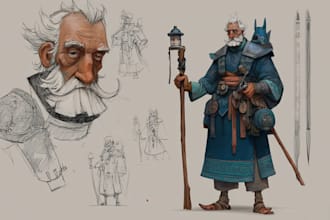 design original character concept art
