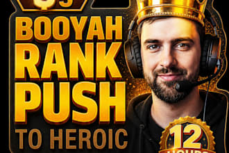 design epic free fire booyah rank push youtube thumbnail