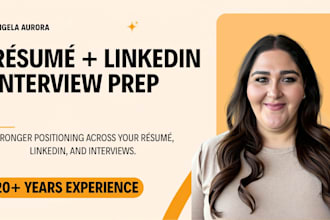 improve your resume, linkedin profile, and interview strategy