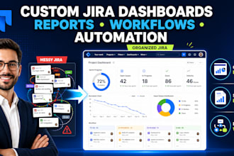 create custom jira dashboards reports and workflows for your team