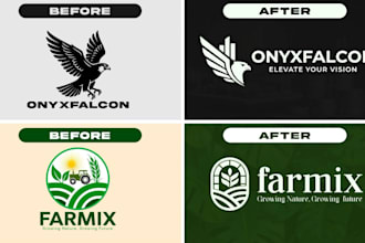 refine, refresh, update, edit or redesign your existing logo