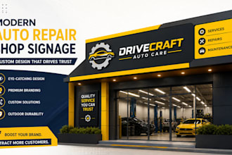 design premium billboard, storefront, 3d signage hoarding window graphics in 24h