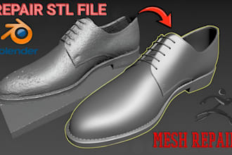 repair stl files and prepare 3d models for flawless printing mesh repair scan