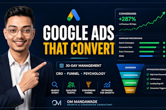 manage and optimize google ads using  conversion psychology