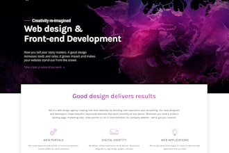 build a responsive HTML CSS javascript website