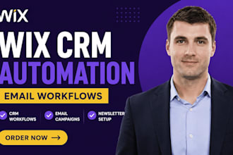 set up wix ascend wix automation wix CRM email workflows wix newsletter campaign