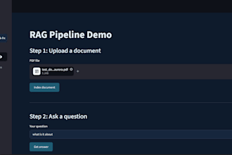 build rag pipelines and ai systems with vector search