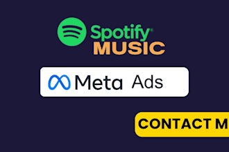 promote spotify music with facebook meta ads campaign to music lovers