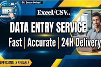 do excel data entry and google sheets work