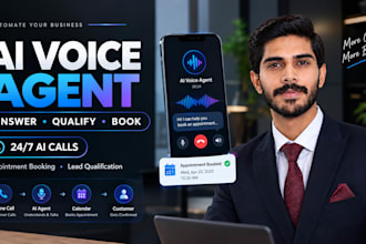build an ai voice agent for calls and appointment booking