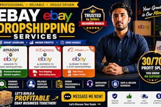 do ebay dropshipping on partnership base and top listings