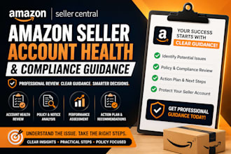 review your amazon seller account health and compliance