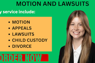 be your family lawyer for divorce, child custody and child support cases