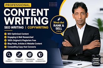 do engaging SEO content writing and sales copywriting