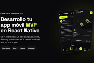 build your mobile app mvp in react native