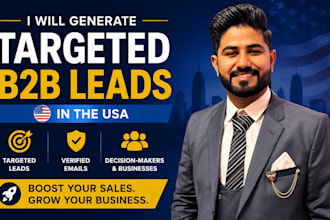 generate targeted b2b leads in the USA