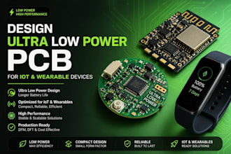 design ultra low power pcb for iot and wearable devices