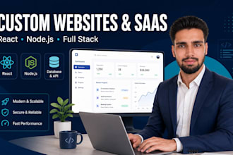 build your saas platform and custom web app